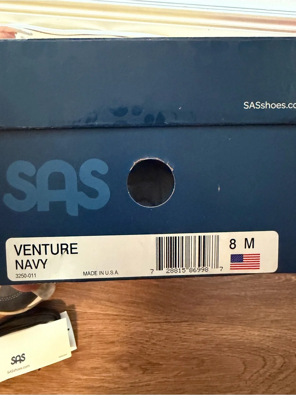 Brand new Men’s SAS Blue Shoes with Box